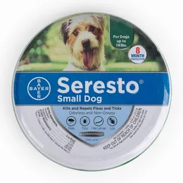 Bayer Seresto dödar och avvisar fästingar, loppor och löss krage för liten hund