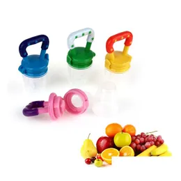 PACIFIERS# BABY TEETER NIPLE FRUIT FOOD MORDOR SILA BEBE SILE TENDERS SÄKERHETSFÖRARE BIT BPA DROP LEVANEL Baby, Kids Maternity B DHYFG