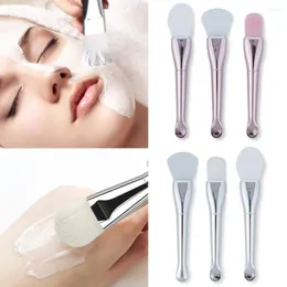Makeup Brushes 1PC Double Ended Silicone Facial Mud Mask Mixing Brush Tools Cosmetic Skin