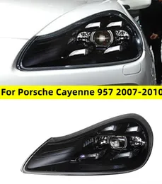 Headlight Assembly For Porsche Cayenne 957 2007-2010 LED Headlight DRL High Low Beam Upgrade Head Lamp Accessories