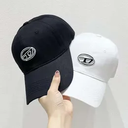 Czapki czaszki czaszki w stylu koreański Koreański Baseball dla mężczyzn Tato Hat Women Lett Hafdery Ins Sanpback Cap Four Season Hip Hop Sopt Hat 231129