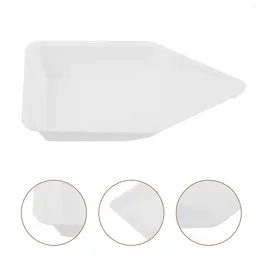 Disposable Dinnerware Tehaux Kitchen Weighing Pan Weigh Boats Large Plastic Scale Trays Lab Dish Laboratory