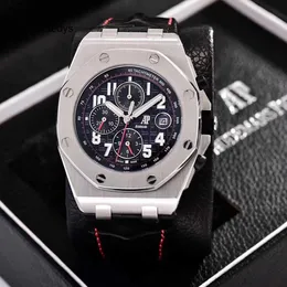 Ruch Watch Audema Pigue 2023 Wysokiej jakości najlepsza marka męska zegarek ze stali nierdzewnej Wodoodporna wodoodporna Sapphire Automatyczny ruch mechaniczny na rękę
