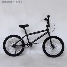 Bikes 20 Inch BMX Fancy Stunt City Street Bike U Brake Steel Frame Minni Racing Performance Bicyc Children's Men And Women Aldult Q231129