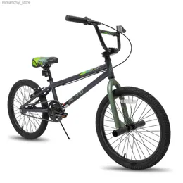 Bikes Hiland BMX Bike 20/24/26 Inch Beginner-vel to Advanced Riders With 2 Pegs For Kids Adults Multipors Free Sty Q231129