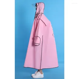 Raincoats Dames Poncho Draagbare Volwassen Niet Wegwerp Verdikte Elektrische Auto Speciale Eendelige Regenjas