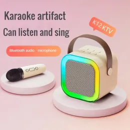 Home Ktv Karaoke Microfono Altoparlante wireless Audio Bluetooth di fascia alta Piccolo altoparlante professionale per canto per bambini