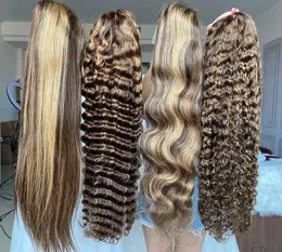 Perucas sintéticas peruca feminina frente laço pequeno cabelo encaracolado piano cor gradiente grande ondulado longo cabelo encaracolado peruca conjunto