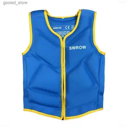 Gilet da uomo Professione Giacca per adulti Kid Giubbotto salvagente Motoscafi Kayak Surf Wakeboard Pesca Zattera Barca Nuoto RescueVest Alla deriva Sicurezza Q231129