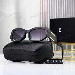 New CC Sunglasses Fashion Designer Ch Sun glasses Retro Fashion Top Driving outdoor UV Protection Fashion Logo Leg For Women Men sunglasses with box S1