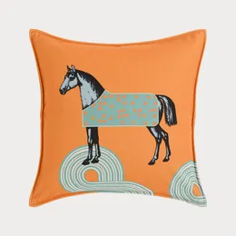 Throw Pillow Covers Couch Equestrian Sport Decorative Square Bed Sofa Pillows Case Hunt Horse Rider England Traditional Leather