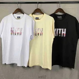 Kith herrt-shirts Kitt Par Kort ärm T-shirt Fashion Märke Summer Design Sense Niche Trend Wear TY5G1531