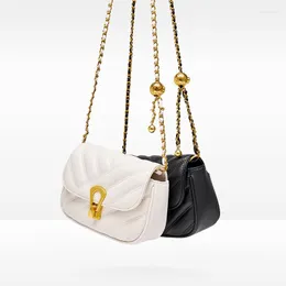 Borse da sera Donna Vera pelle di mucca Borsa a tracolla da donna Catena Messenger Summer Light Luxury Ascella Mini spalla