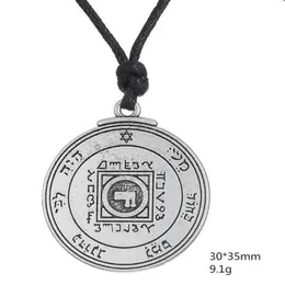 W17 Punk Solomon Ultimate Love Talisman Key of Solomon Seal Pendant Halsband Viking Runes Wicca Jewelry233s