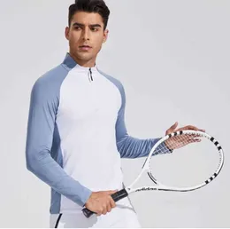 Lulus Yoga Align Designer Running Shirts Compression Sports Tistes Fitness Jym Soccer Man Jersey SportswearクイックドライスポーツTシャツTop Longsetdfh