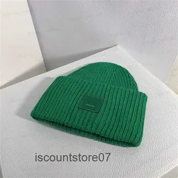 Mützen Hut Designer AC Lächelndes Gesicht Beanie Winter Gestrickte Luxus Spleißen Kalter Frühling Schädelkappen Mode Unisex Kaschmir Casquettefgyx6RF4