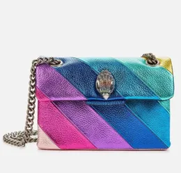 Kurt Geiger London borsa a forma di cuore borsa di lusso Designer Donna Uomo Mini Borsa a tracolla con insegna in metallo pochette pochette borsa a tracolla con catena Borse