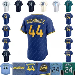 Хулио Родригес 2023 City Connect Baseball Jersey Cal Raleigh J. P. Crawford Jarred Kelenic Luis Castillo Ty France Taylor Trammell