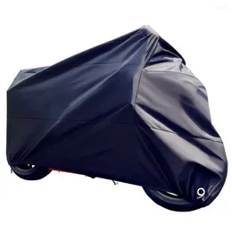 Raincoats Universal 420D Oxford Motosiklet Kapağı UV Koruyucu Açık Suya Dönemli Toz Geçiren Scooter, Kilit Delikleri Tüm Sezon