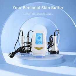 Portable Slim Equipment 3 In 1 40K Cavitation Machine Ultrasonic Body Slimming Beauty Lipo Mini RF Fat Burning Face Care Skin Tightening Device 231128