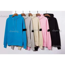 Colors Designers Mens Hoodie Candy Hoody Women Casual Logo Long Sleeve Couple Loose O-neck Sweatshirt Stones Island 40 596