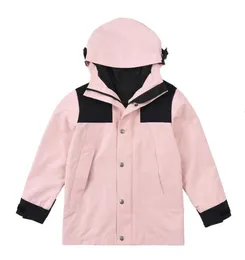 Boys and daughters children's casual and versatile outdoor waterproof and windproof coat three in one assault jacket