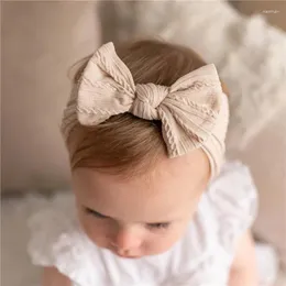 Hair Accessories 5Pcs/Set Cute Bowknot Baby Headband Turban Soft Elastic Girls Hairband Born Band Headwear