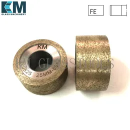 slijpstenen الشحن الحرة! km 50x22xfe12/15/19/25mm الحافة المسطحة (1A1) عجلات daimond الطرفية الطرفية لآلة طحن الزجاج