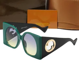 Man Woman Designer Sunglasses Fashion Golden Sunglasses Unisex Brand Beach Polarized Couples Glasses High Quality with 6 Colors