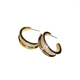 Boucles d'oreilles cerceau 1 paire mode coréenne Simple exquis femme oreille fil mignon exagéré crochet boucle d'oreille femmes dames cadeaux