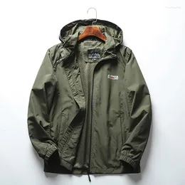 Hunting Jackets 5XL Men's Outdoor Casual Workwear Jacket Charger Camping Tactical US Army Wind Fishing Cargo Business Cycling