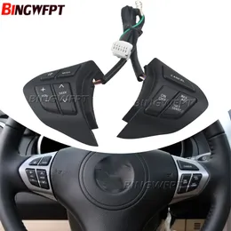 سوداء ملحقات السيارة الملونة مفتاح التحكم في وحدة التحكم في الصوت أزرار عجلة التوجيه ل Suzuki Grand Vitara 2005-2015
