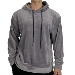 Hoodies masculinos outono e inverno coral velo moletom com capuz ao ar livre meia quente menino h casa grande zíper alto