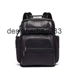 Pack Designer Backpack Men Bookbag Tums masculino Bolsa de livros de luxo Bolsas de bolsas Alpha3 Series 9603578d3 Material de gado de goma de gado de moda masculina Backpack de negócios 9pwy