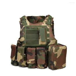 Hunting Jackets Molle Military Fans Men Women Tactical Vest Outdoor Multi-functional Nylon Combat Training CS Field Equipment Waist Coat