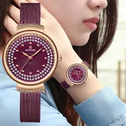 Relojes de Mujer UTHAI CQ51 Reloj de Mujer Relojes de Oro Rosa para Mujer 231128