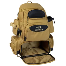 Outdoor-Taschen Bassdash Multifunktionale Angeltasche Tackle Rucksack Leichte taktische Box 231129