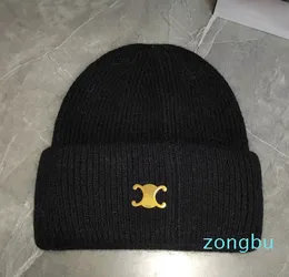 Hats Scarves Sets Beanie/Skull Caps Celns' Knitted designer Luxury Beanie Cap men and women's Fall and Winter Rabbit hair warm C brand couple