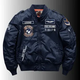 Jaquetas masculinas inverno hip hop grosso jaqueta quente militar motocicleta ma 1 piloto algodão parka masculino beisebol bombardeiro m 5xl 231128