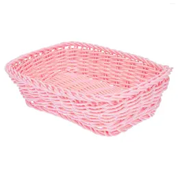 Laundry Bags Preparation Storage Baskets Sundries Holder Rattan Woven Multipurpose Food Container