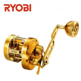 플라이 낚시 reels2 Ryobi varius 느린 지그 릴 트롤링 101bb 15kg 최대 드래그 풀 메탈 바닷물 휠 231129