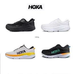 Hoka Hiking shoes Outdoor running shoes Hok Oneone Bondi 7 Women's Shoe Lightweight Cushioned Running Shoe Bondi 7 Sports Durable Anti Slip Running Men's Shoe