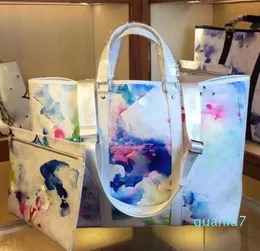 large Handbag Crossbody Duffel Bags Draw Japanese tradition dye Craft Essence serie