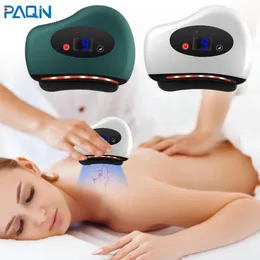 Face Massager Convenient Electric Scraping Plate Needle Stone Constant Temperature Scraping Instrument Meridians Brush Beauty Massager 231128