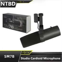 Mikrofone NTBD SM7B Professionelles dynamisches Nierenmikrofon, Studio-Mikrofon mit Frequenzgang für Live-Gesangsaufnahmeleistung 231128