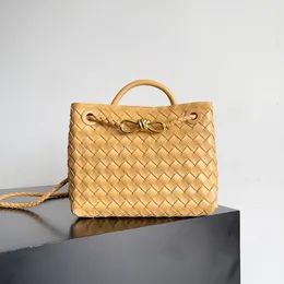 Small Andiamo handbags 25cm Designer Shoulder Bag Lambskin Crossbody Bag 10A Store quality Lady Top handle Bag With Box ZB01V