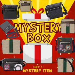 Mystery box Lucky box сумки Рождественский подарок подарок Дизайнерские сумки клатч Роскошная сумка через плечо Женская дизайнерская сумка леди Purs240Q