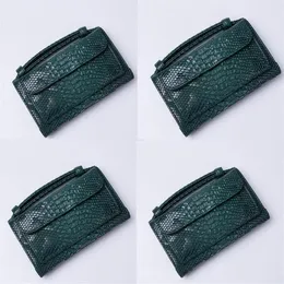 Wallets Saudi Arabia Style Luxury Women Wallet Crocodile Pattern Multifunction Girls Purse Card Holder Long Clutch Green Bag225c