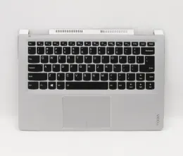 Novo/orig para lenovo ideapad yoga 710-14isk 710-14ikb moldura do teclado apoio para as mãos inglês dos eua retroiluminado prata 5cb0l47414 5cb0l47401