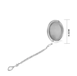 Infusor de té de acero inoxidable, infusores de olla con bloqueo, coladores de malla de esfera reutilizables, accesorios para beber en la cocina, Ball3817170